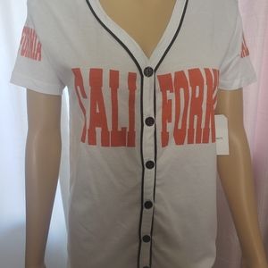 NEW CALIFORNIA LOS ANGELES ONE FIRE LARGE TOP